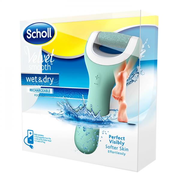 Scholl Velvet Smooth Wet & Dry diyircəkli elektrik - akkumlyatorlu bıçqısı mişarlama 
