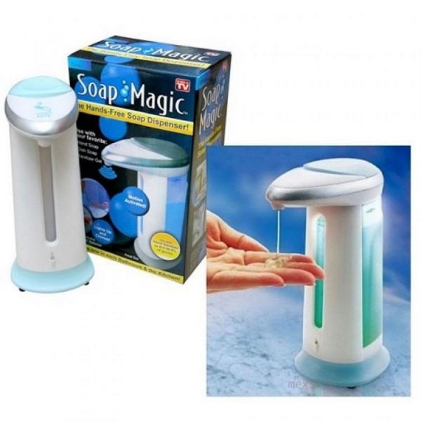 Sensorlu sabun qabı Soap Magic - sabun, şampun, krem üçün. Qiqeyinik, Rahat və Ekonomik Avtomatik Sabun Qabı