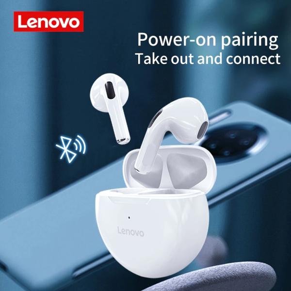 Lenovo HT38 True Wireless Stereo Qulaqlıqlar BlueTooth 5.0 Qara/Ağ.