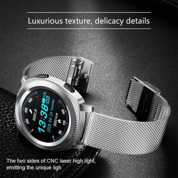 Dəbli Sukeçirməz Smart Watch Microwear Original L2 Milan ilgəyi smart saatı