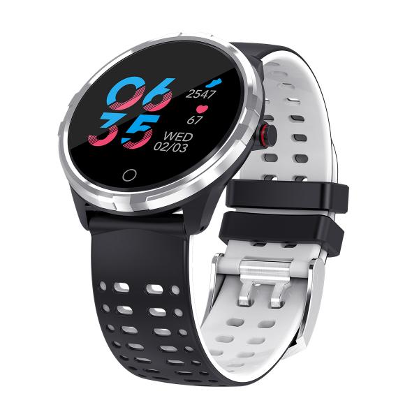Aktiv insanlar üçün yaraşıqlı sukeçirməz Microwear X7 idman smart saatı