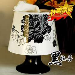 Gecə lampası formasında kreativ salfet qabı