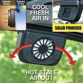 Авто вентилятор на солнечной батарее Auto Fan