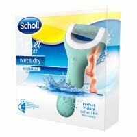 Scholl velvet smooth wet & dry роликовая пилка с аккумулятором