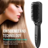 Elektrik daraq-düzləşdirici - Hair Straightener Brush