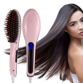 Saçlar üçün elektrik darağı-düzləşdirici turmalin örtüklü Fast Hair Straightener