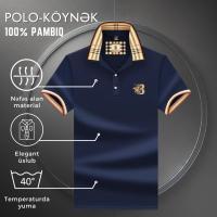 Polo Paul davamlılıq və rahatlıq təmin edən 100% pambıq trikotajdan hazırlanmışdır.