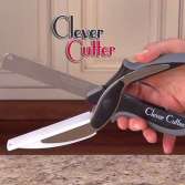 Умный нож CLEVER CUTTER - острый нож и разделочная доска 2-1